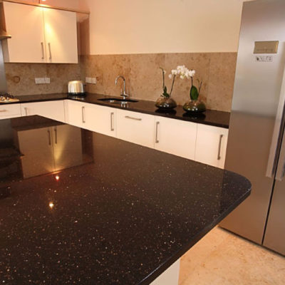 Star galaxy imported granite provided by Artstone